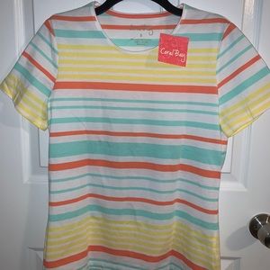 Coral Bay Multi Color Shirt with Tags